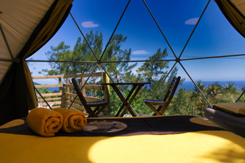 Bubble Dôme Village Saint-Joseph. Panoramic Dome.